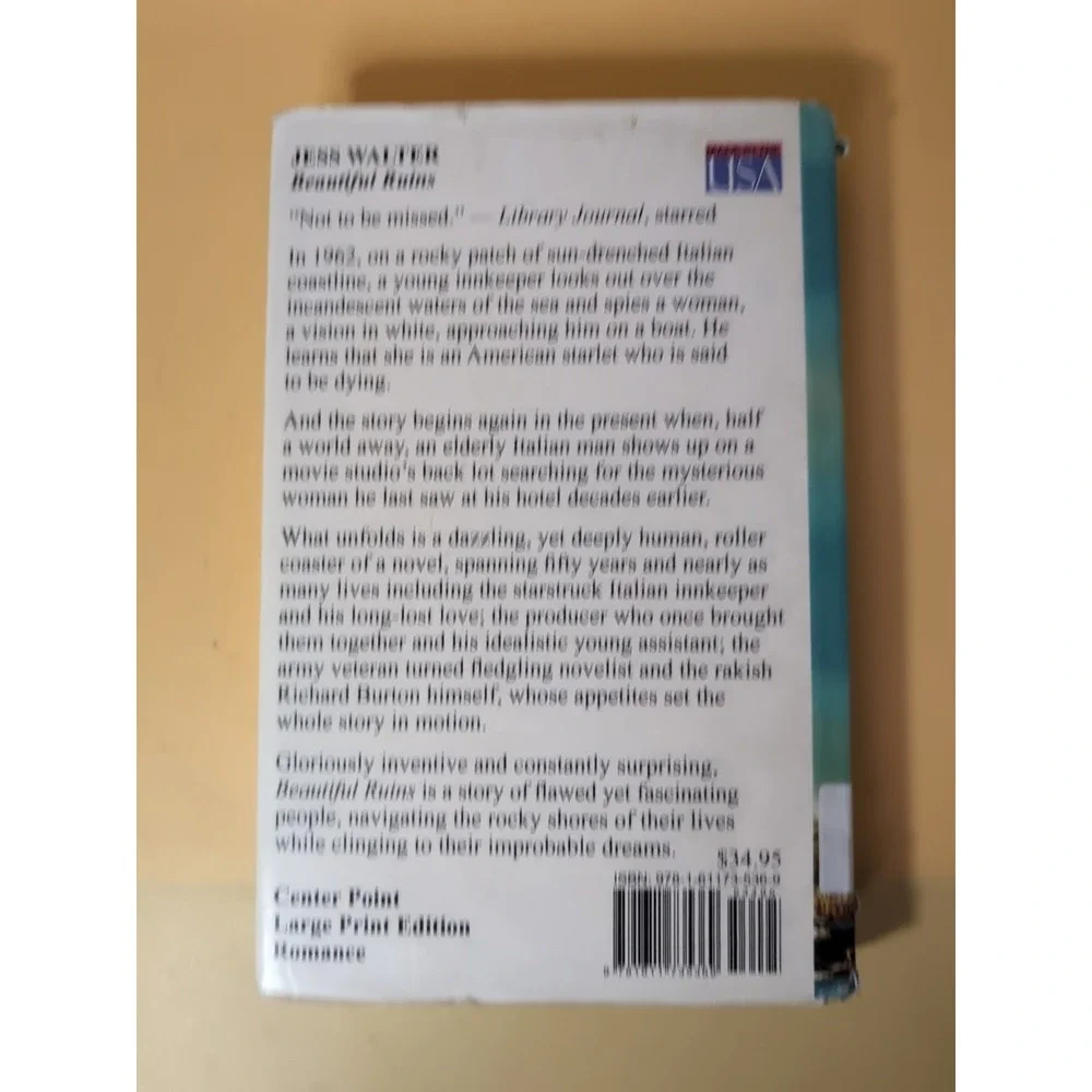Beautiful Ruins‎ by Jess Walter (2012, Hardcover)